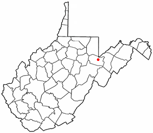 Locator map of Thomas