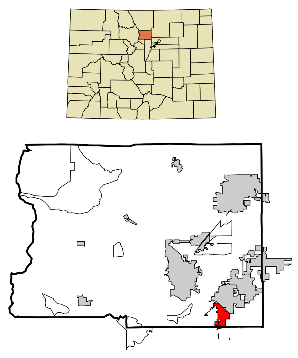 Locator map of Superior