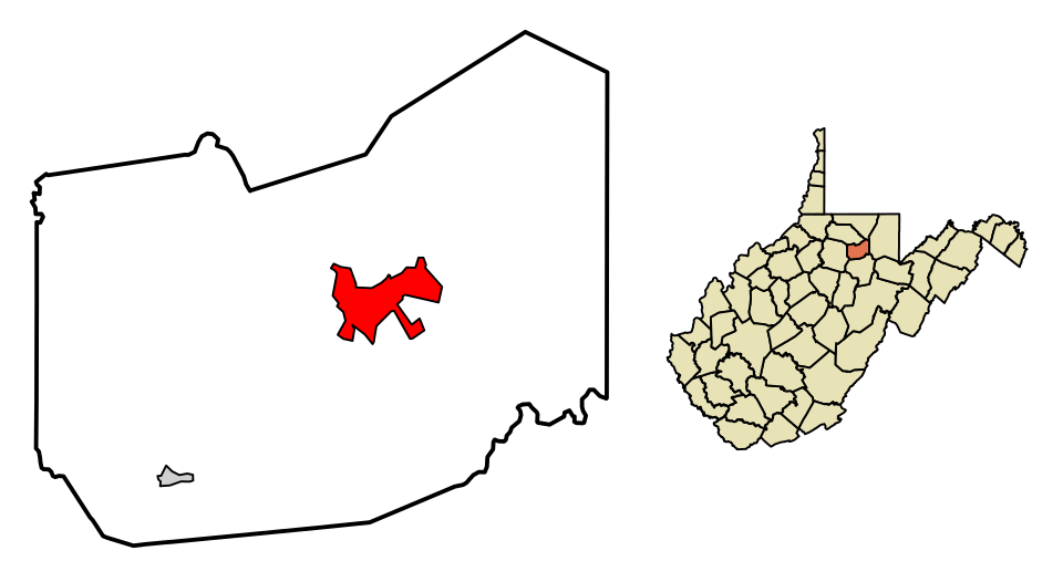 Locator map of Grafton
