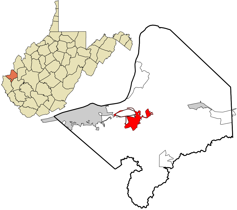 Locator map of Barboursville
