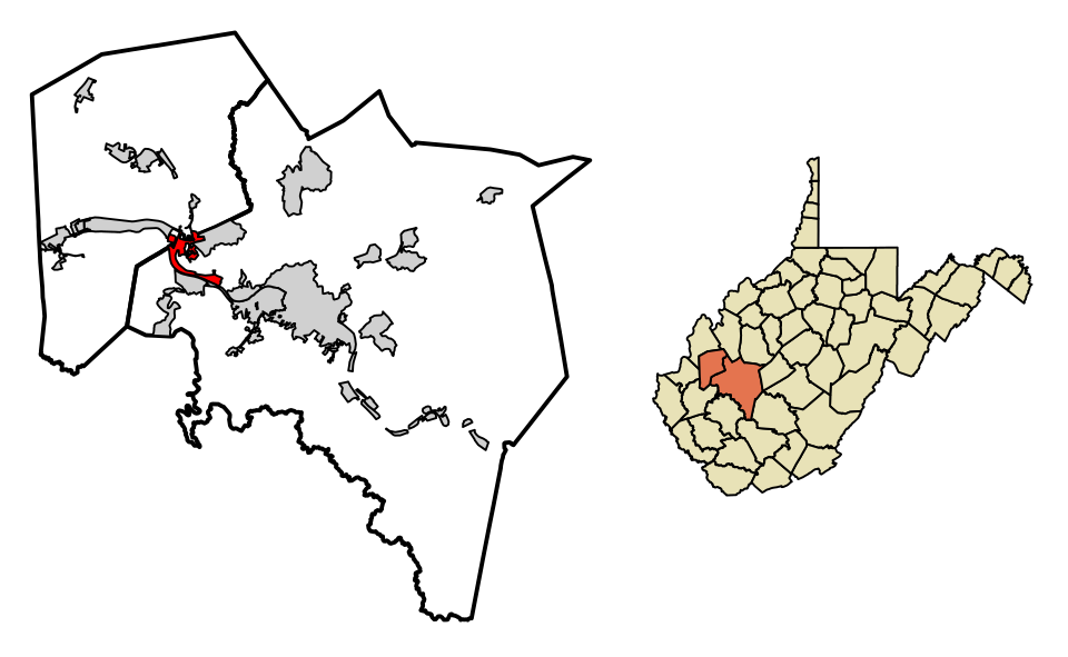 Locator map of Nitro