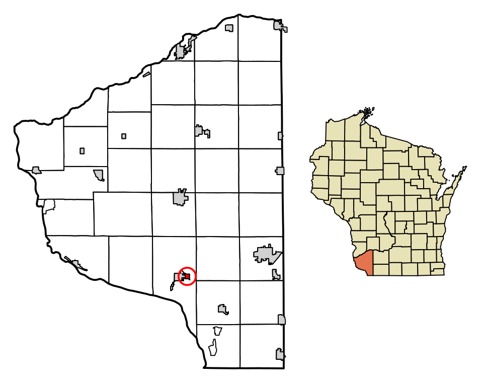 Locator map of Tennyson