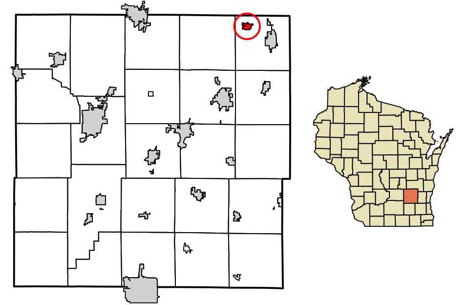 Locator map of Brownsville