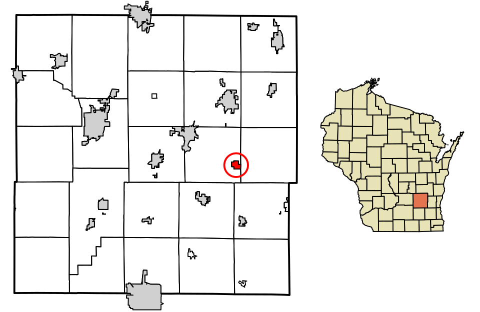 Locator map of Iron Ridge