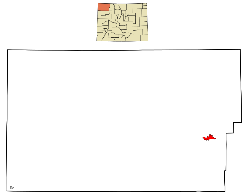 Locator map of Craig