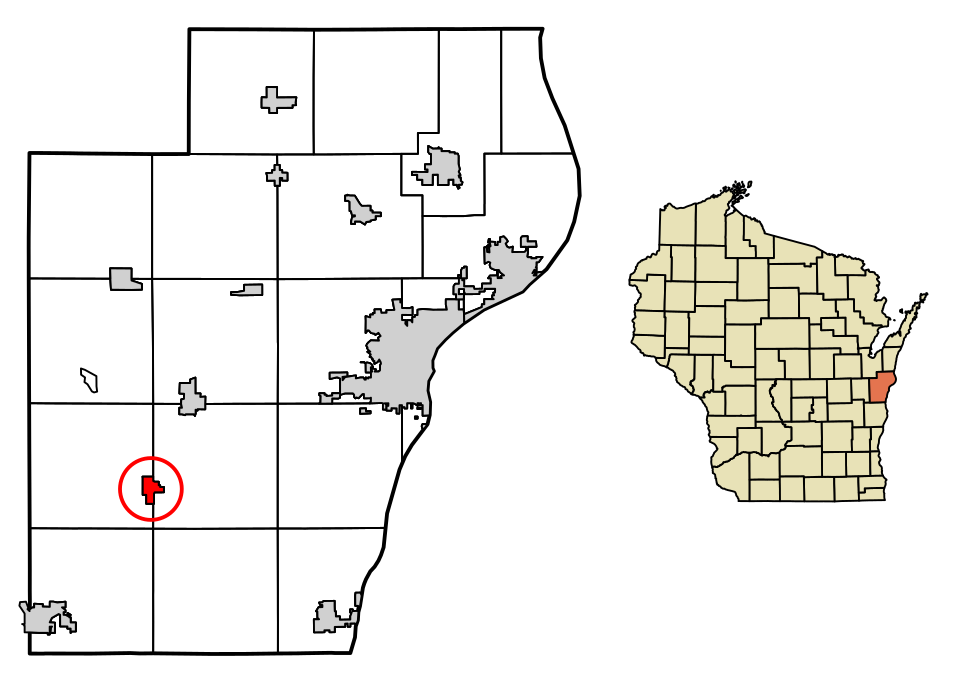 Locator map of St. Nazianz