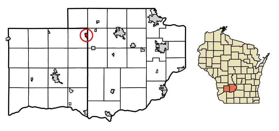 Locator map of Cazenovia