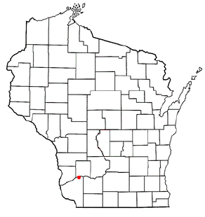 Locator map of Blue River