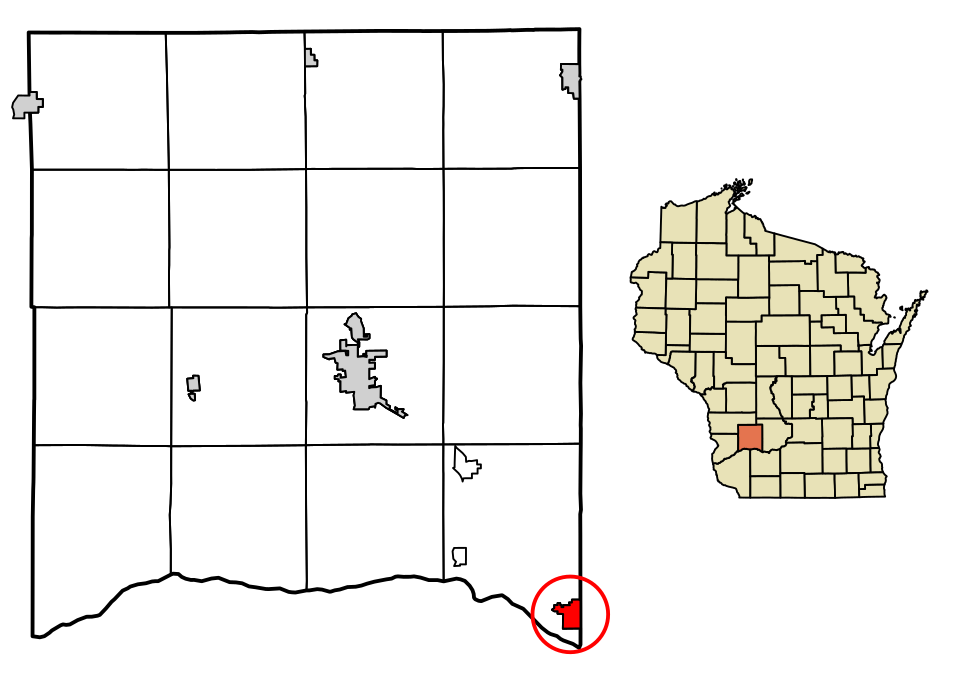 Locator map of Lone Rock
