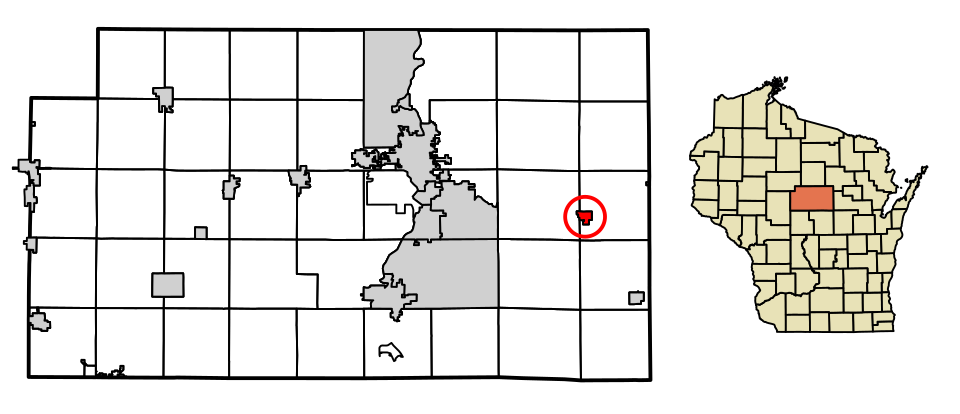 Locator map of Hatley