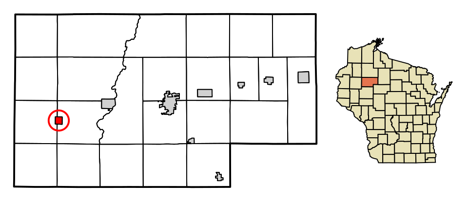 Locator map of Weyerhaeuser
