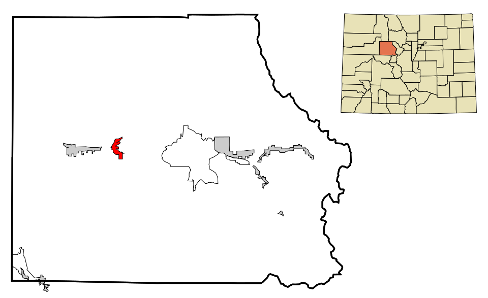 Locator map of Eagle