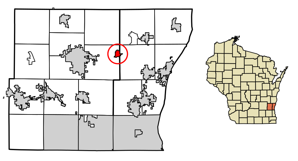 Locator map of Newburg