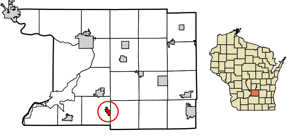 Locator map of Arlington