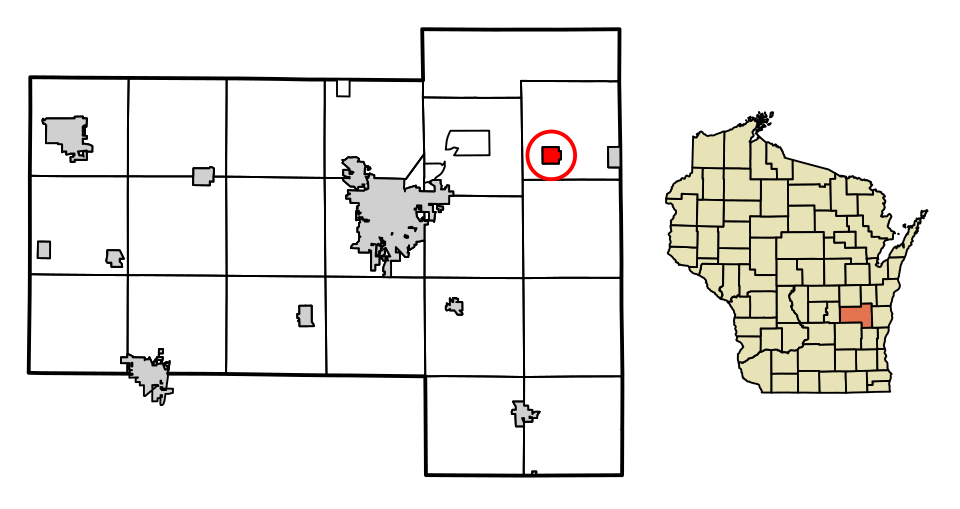 Locator map of Mount Calvary