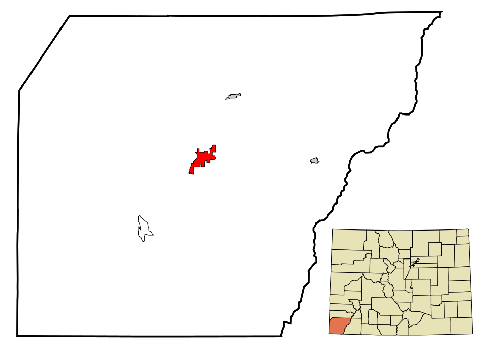 Locator map of Cortez