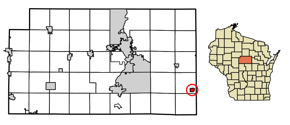 Locator map of Elderon