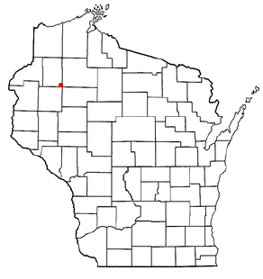 Locator map of Birchwood