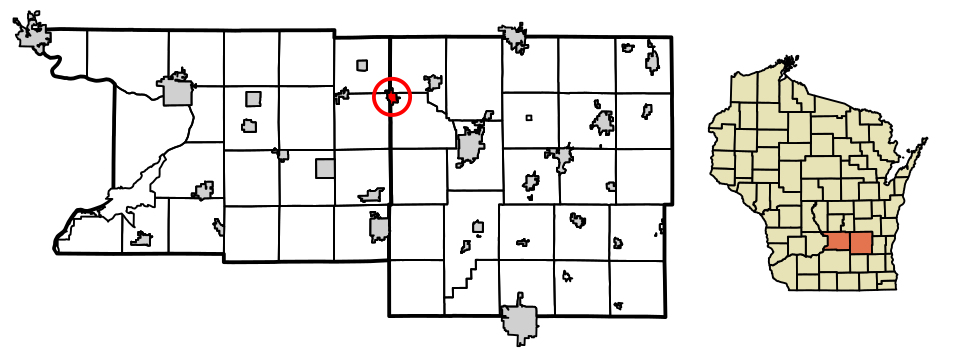 Locator map of Randolph