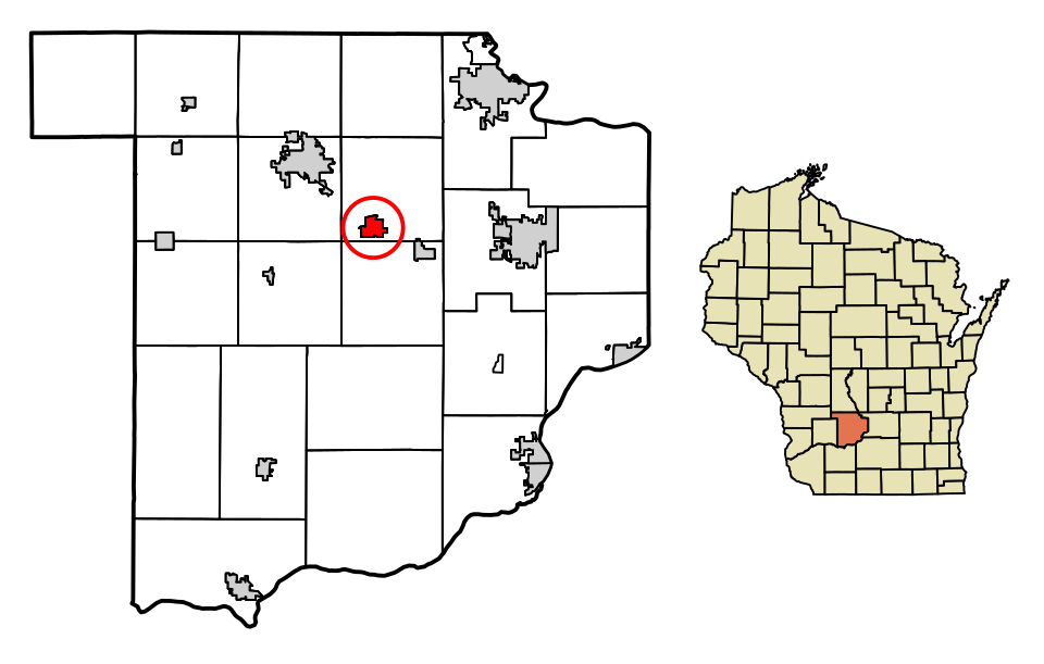 Locator map of Rock Springs