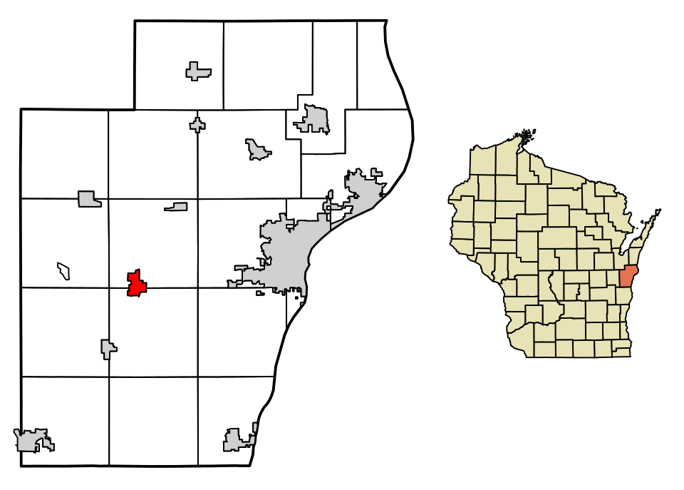 Locator map of Valders