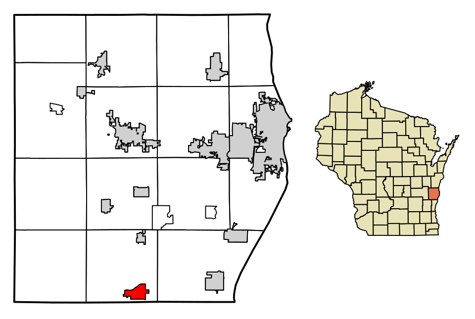 Locator map of Random Lake