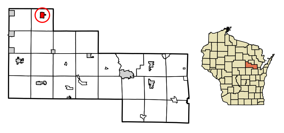 Locator map of Mattoon