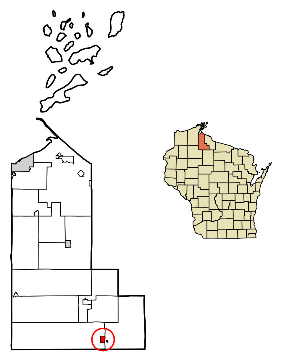 Locator map of Butternut