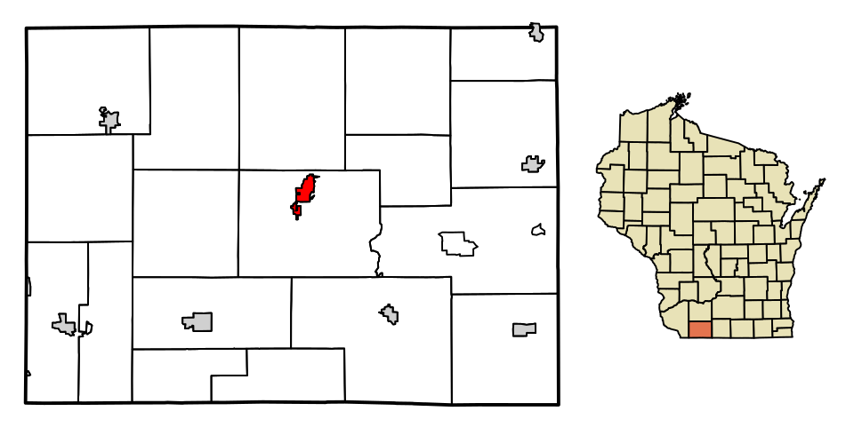 Locator map of Darlington