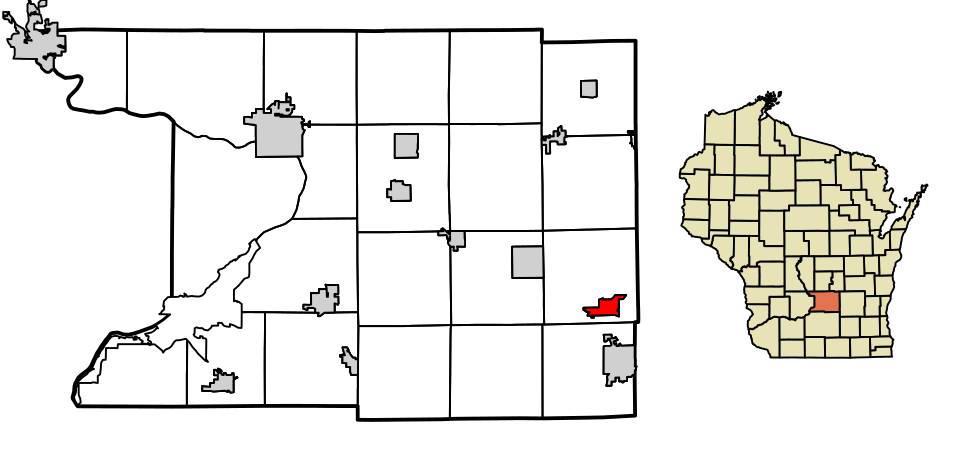 Locator map of Fall River