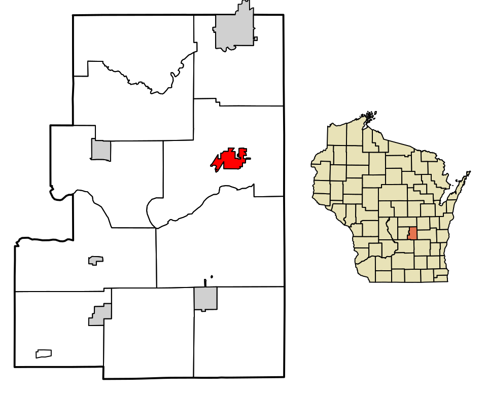 Locator map of Green Lake