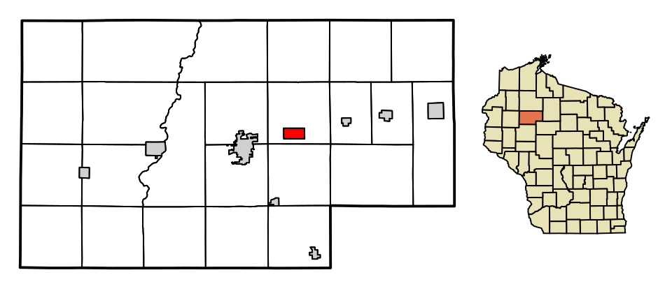 Locator map of Tony