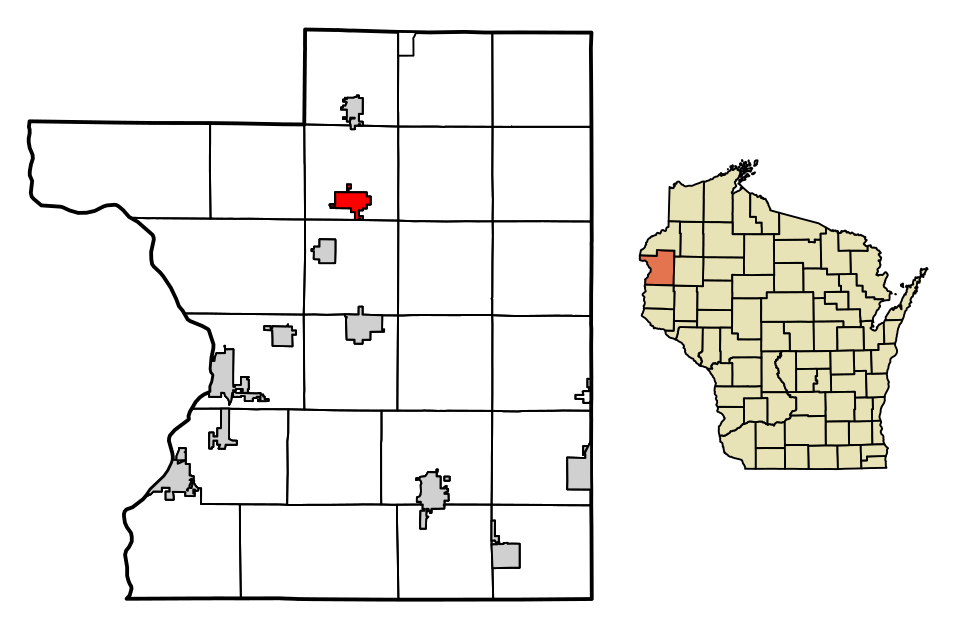 Locator map of Luck