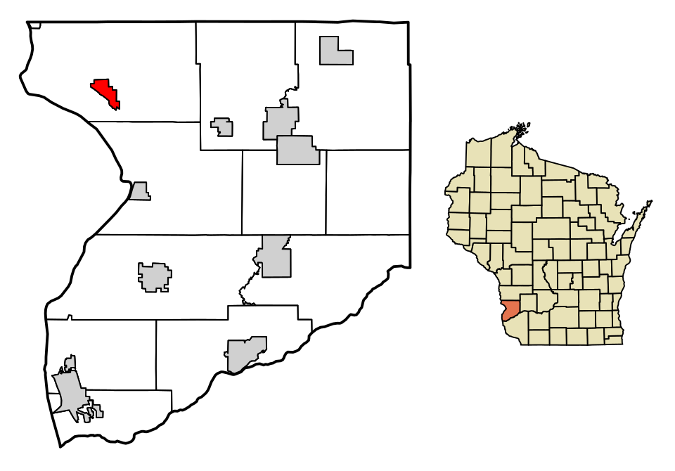Locator map of Ferryville