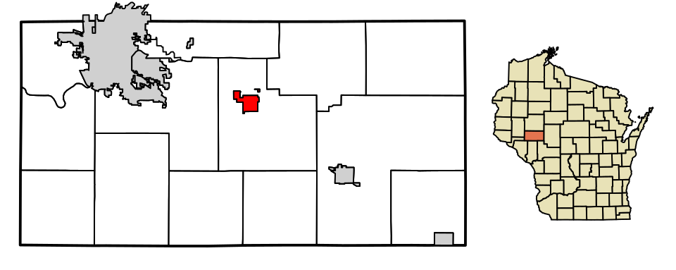Locator map of Fall Creek