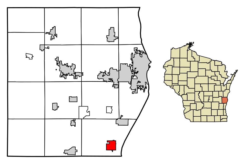 Locator map of Cedar Grove