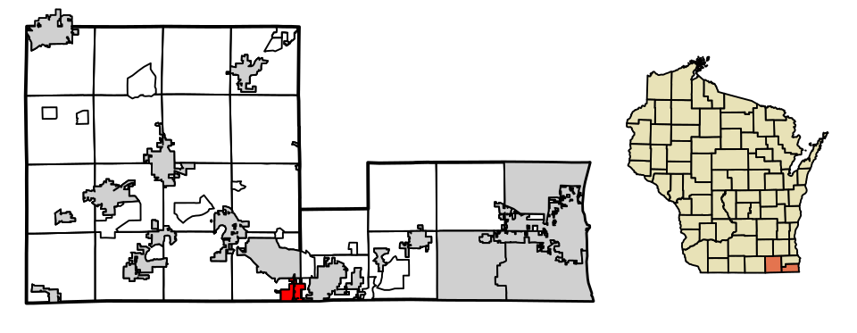 Locator map of Genoa