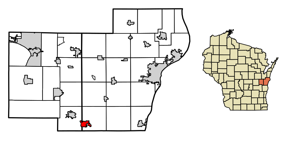 Locator map of Kiel