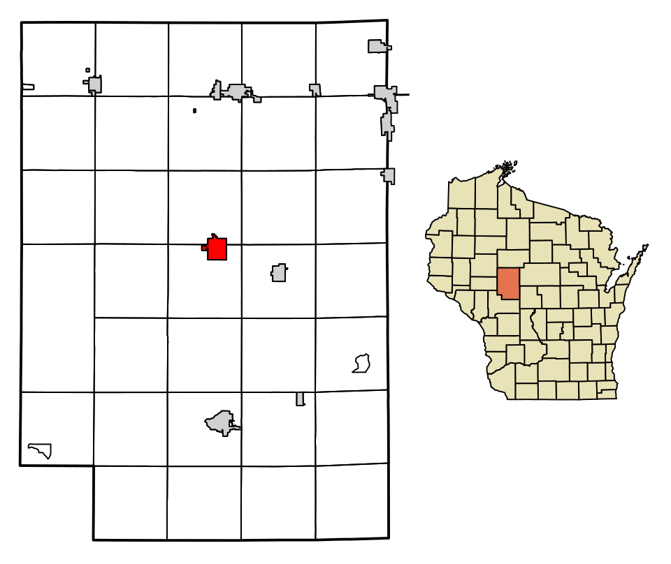 Locator map of Greenwood