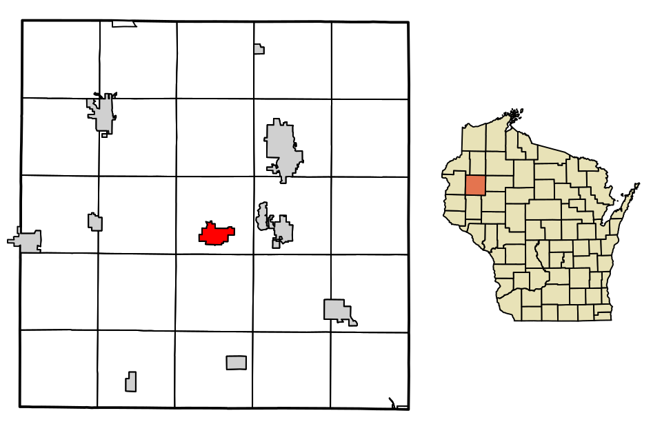 Locator map of Barron