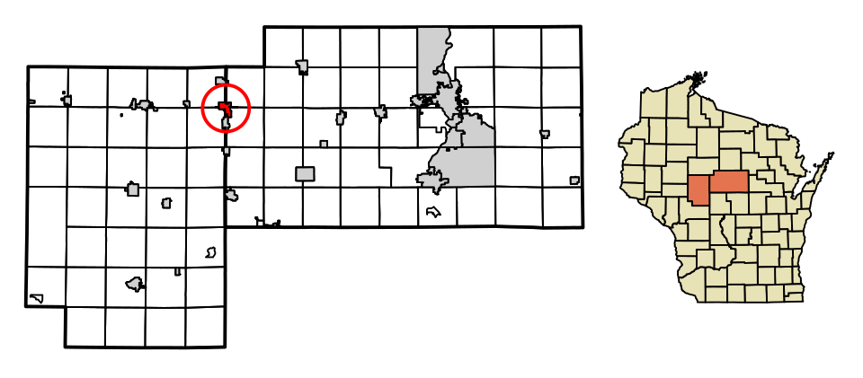 Locator map of Abbotsford