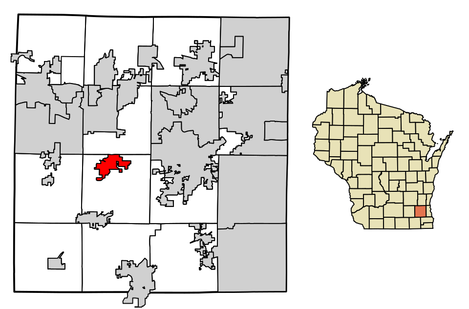 Map of Wales