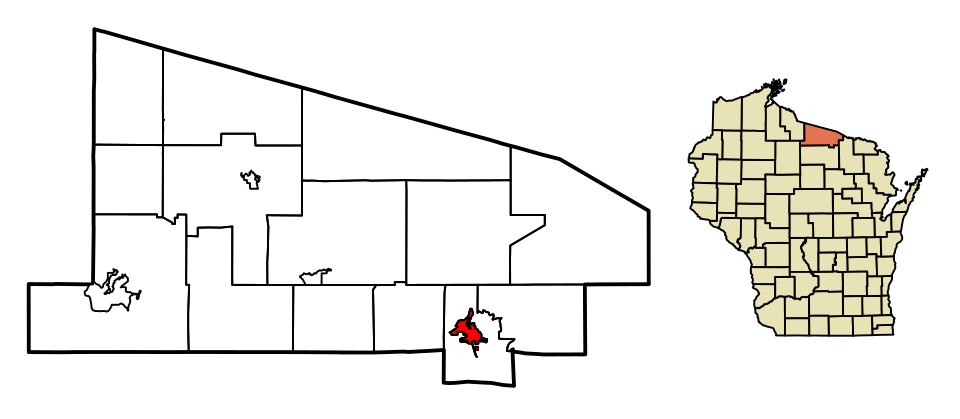Locator map of Eagle River