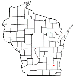 Locator map of Chenequa