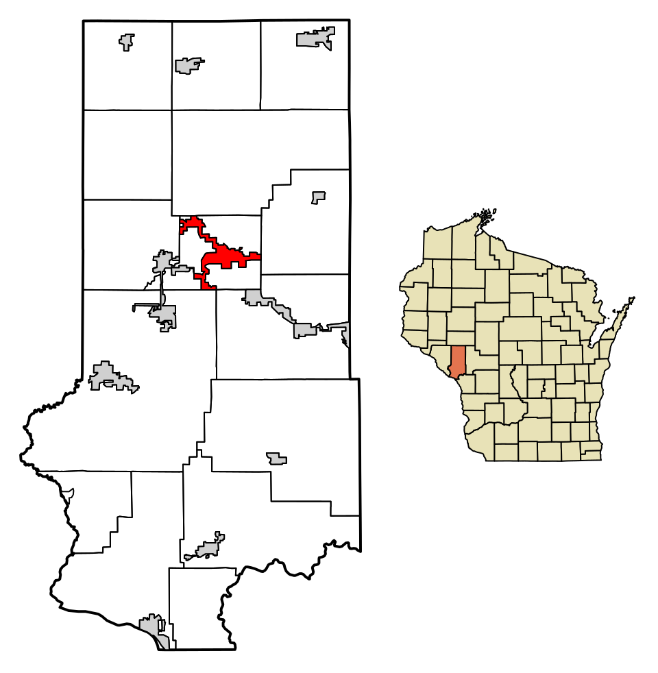 Locator map of Whitehall