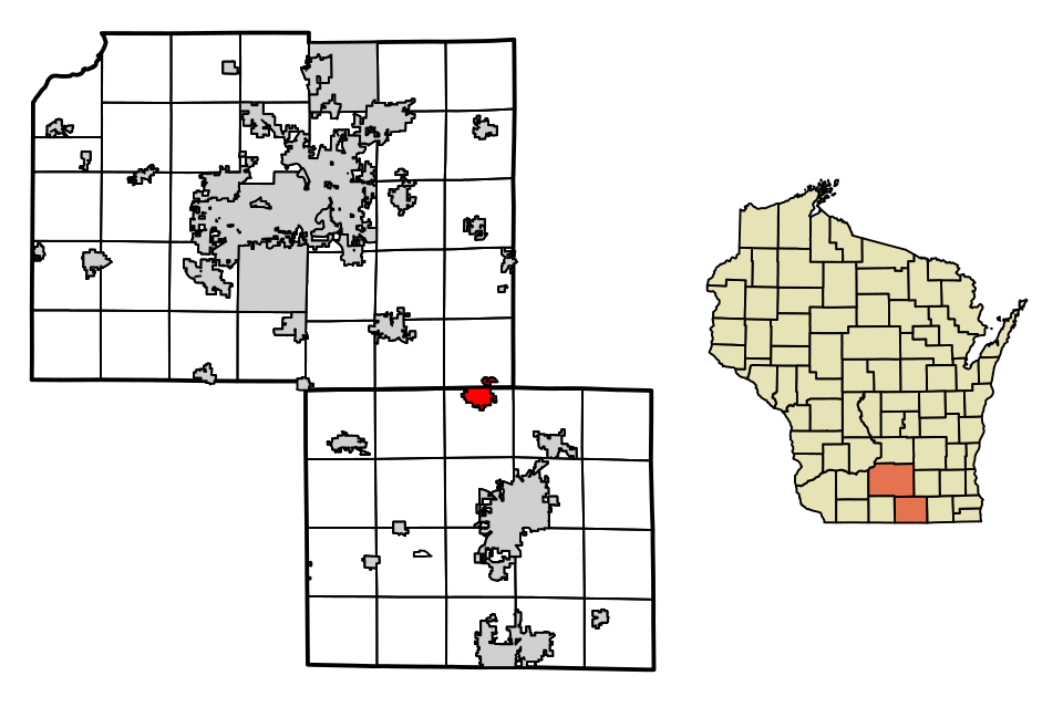 Map of Edgerton