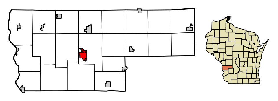 Map of Viroqua