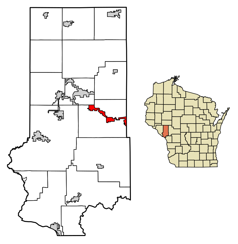 Locator map of Blair