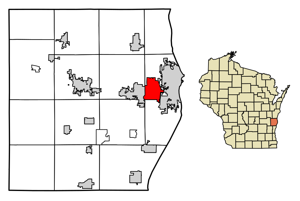 Locator map of Kohler