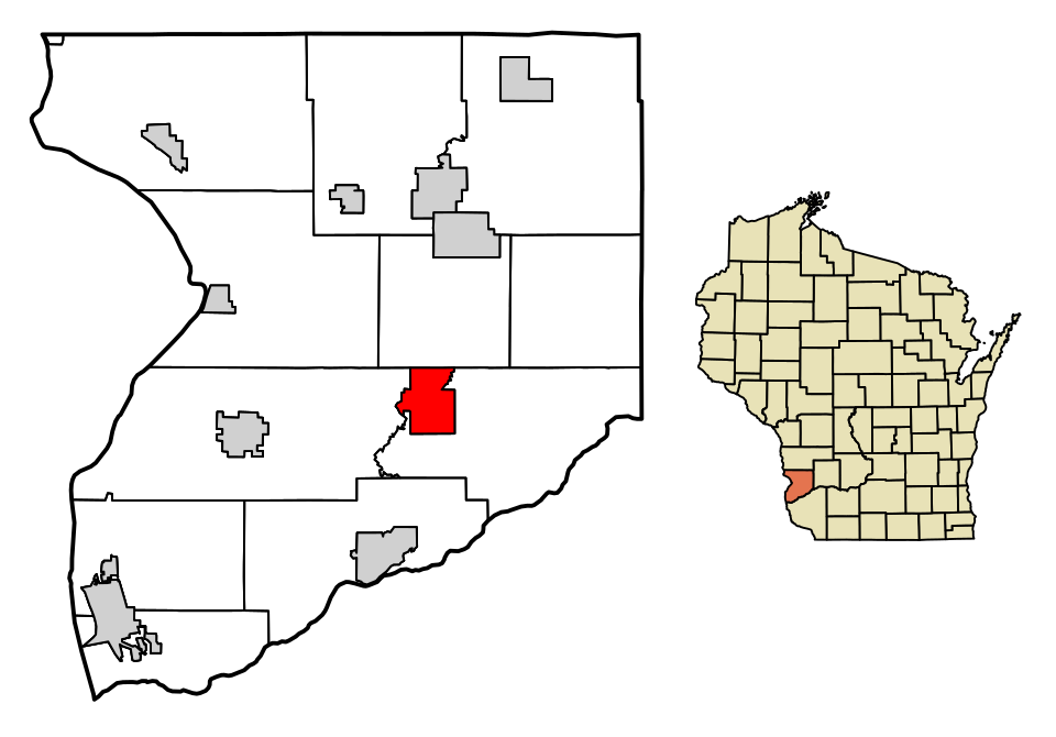 Locator map of Steuben